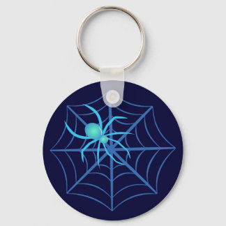 Crystal Spider Keychain