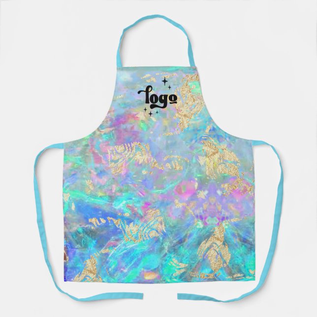 crystal stone background apron (Front)