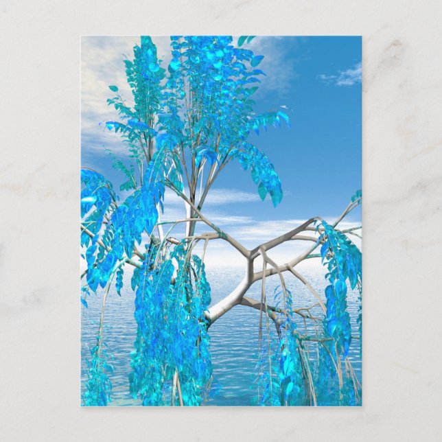 Crystal Summer Tree Postcard (Front)