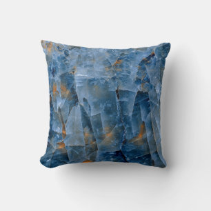 crystal texture design throw pillow