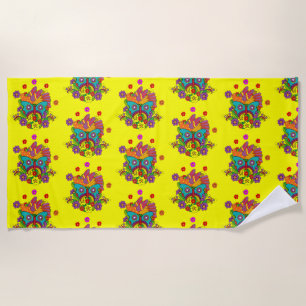 Crystal Tipps and Alistair Beach Towel