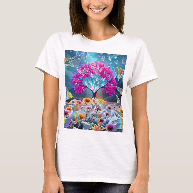 Crystal Tree of Light T-Shirt (Front)