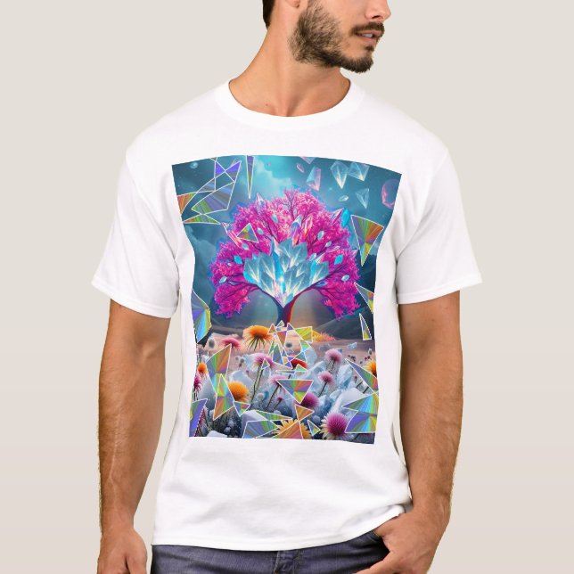 Crystal Tree of Light T-Shirt (Front)