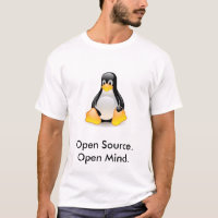 Crystal Tux, Open Source. Open Mind.