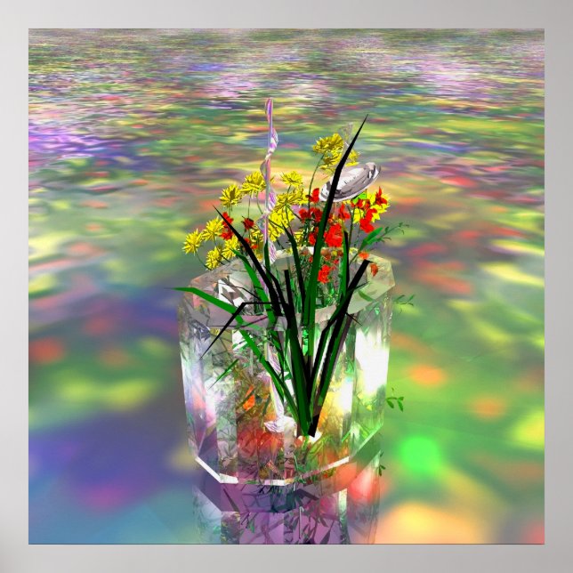 Crystal Vase Poster (Front)