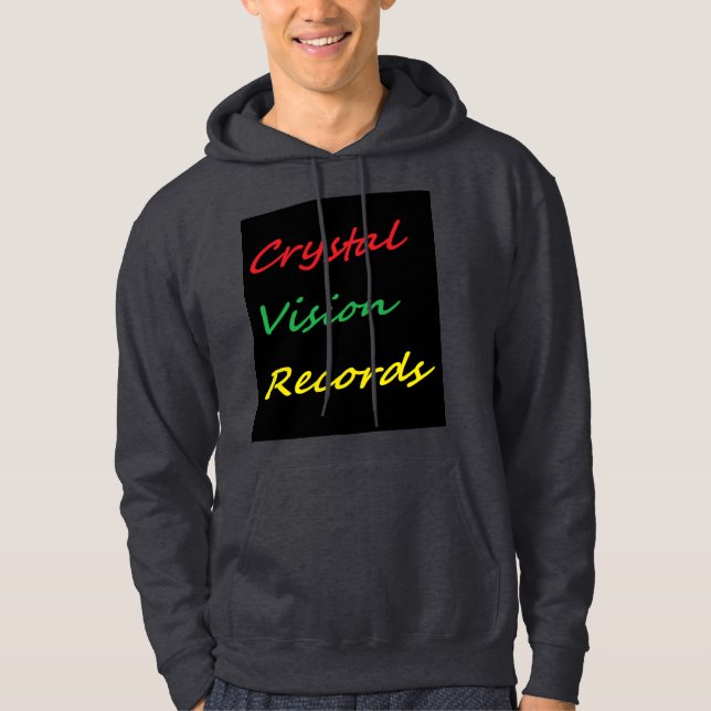 crystal vision records,tshirts hoodie (Front)