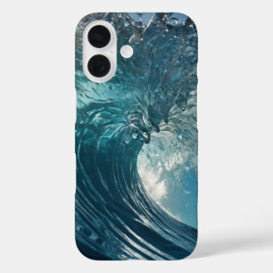 Crystal Wave iPhone 16 Case