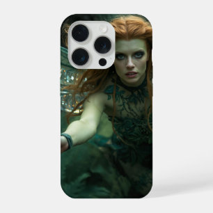 Crystal Wing Alien Woman – Nature Fantasy Sci-Fi  iPhone 15 Pro Case