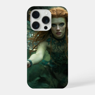 Crystal Wing Alien Woman – Nature Fantasy Sci-Fi iPhone 15 Pro Case
