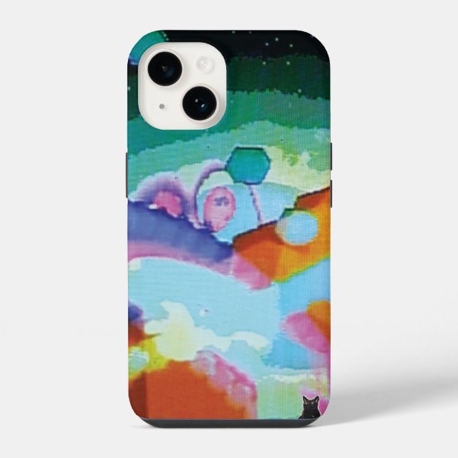 Crystalize KC Image iPhone Case (Back)