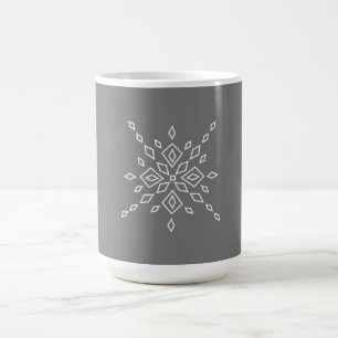 Crystalized Snowflake Coffee Mug