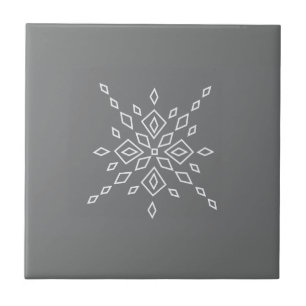 Crystalized Snowflake Tile