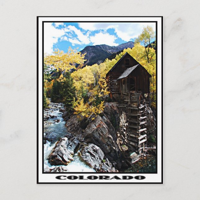 crystall mill postcard (Front)