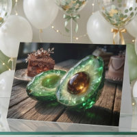 Crystalline Avocado Happy Anniversary Photo  
