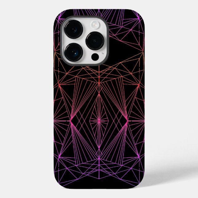 Crystalline Geometrics Inspired iPhone Case (Back)