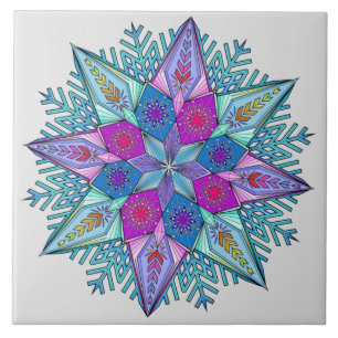 Crystalline Kaleidoscope™ Tile