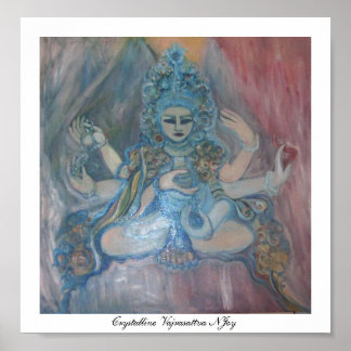Crystalline Vajrasattva Poster