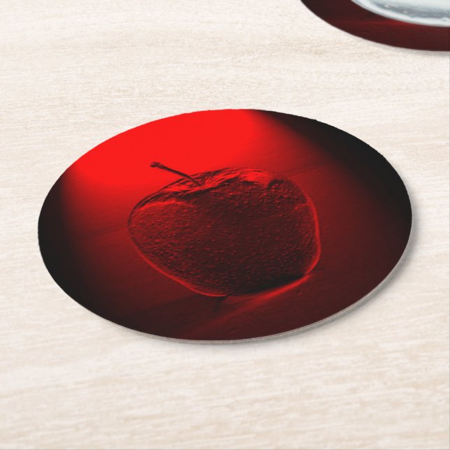 Crystallized Apple Coaster (Angled)