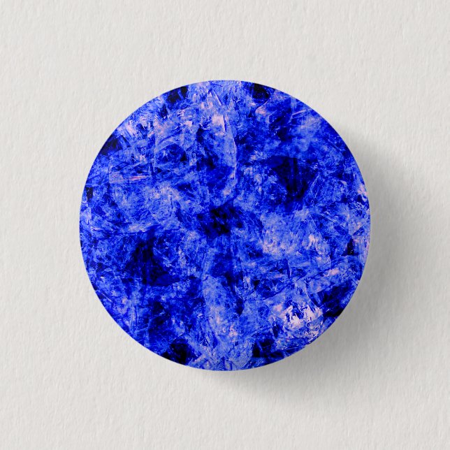 Crystallized by Kenneth Yoncich 1 Inch Round Button (Front)