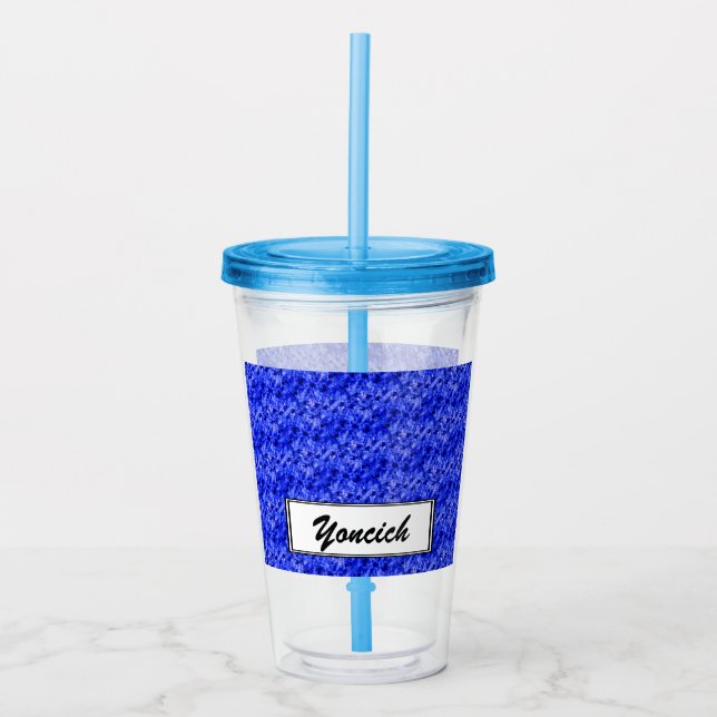 crystallized by Kenneth Yoncich Acrylic Tumbler (Front)