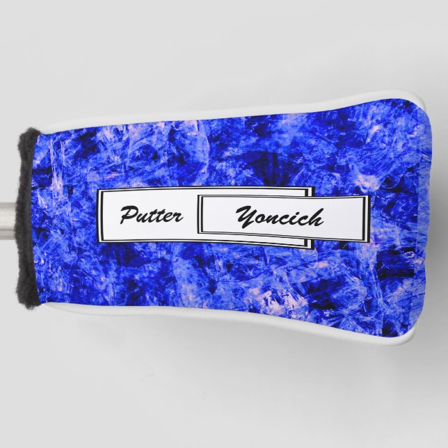 Crystallized by Kenneth Yoncich Golf Head Cover (Front)
