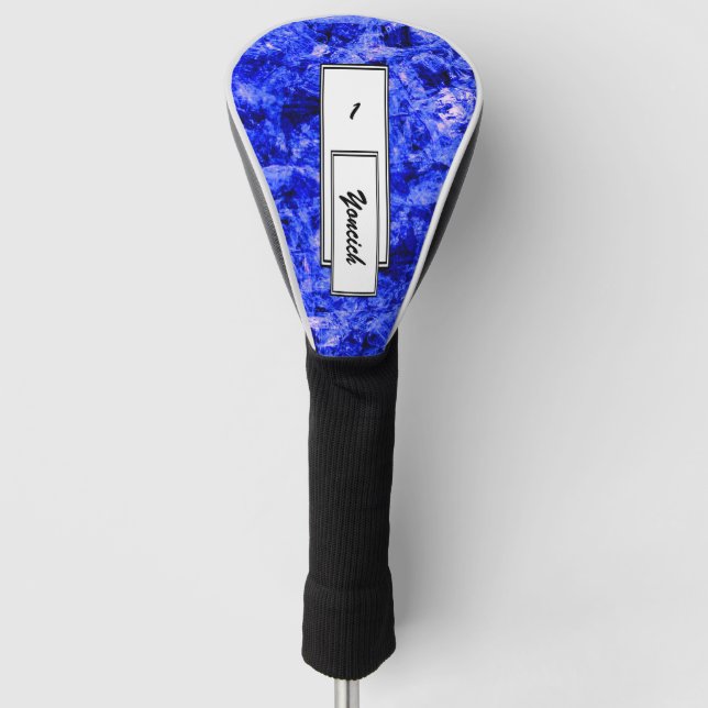 Crystallized by Kenneth Yoncich Golf Head Cover (Front)