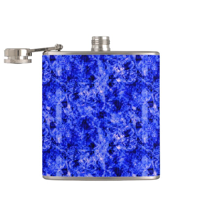 Crystallized by Kenneth Yoncich Hip Flask (Opened)