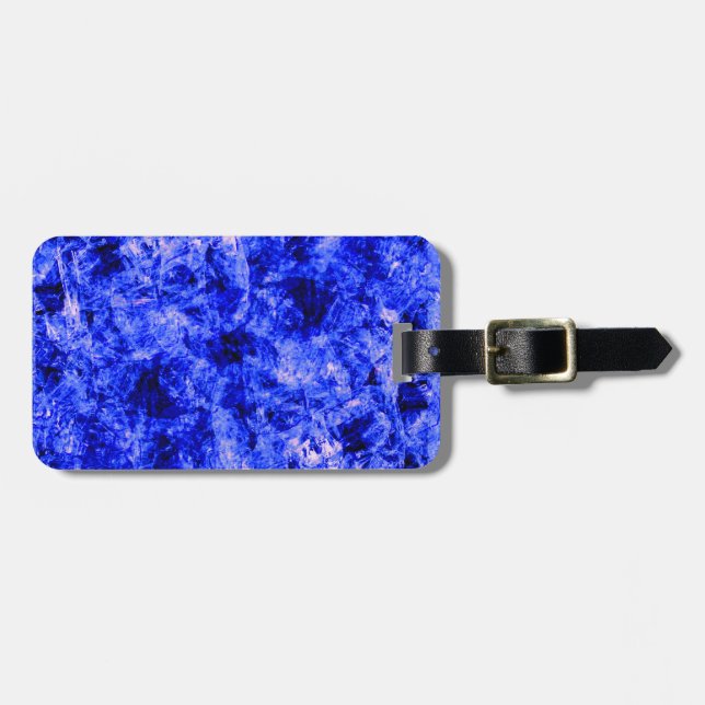Crystallized by Kenneth Yoncich Luggage Tag (Front Horizontal)
