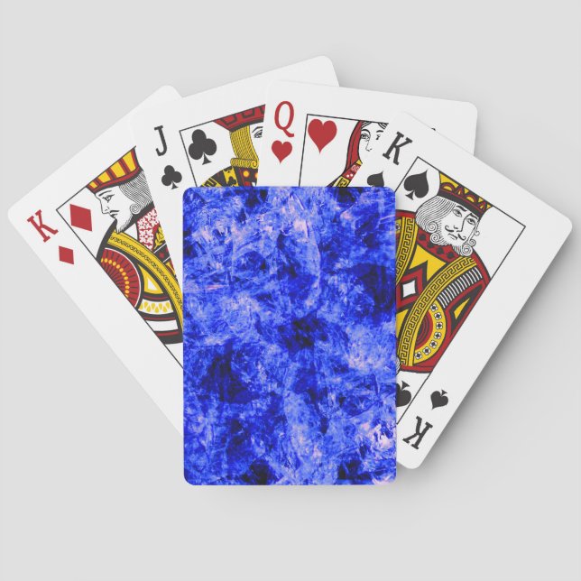 Crystallized by Kenneth Yoncich Playing Cards (Back)