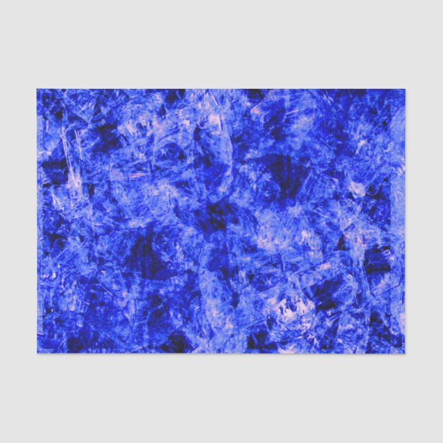 Crystallized by Kenneth Yoncich Tissue Paper (Front)