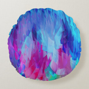 Crystallized....... Round Pillow