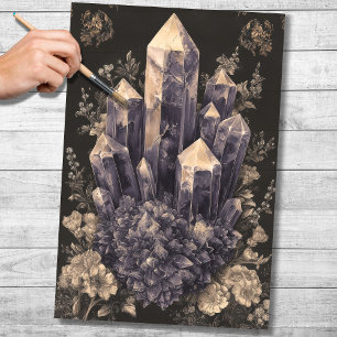 Crystals 4 Decoupage Paper