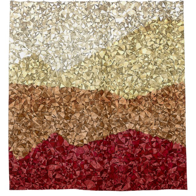 Crystals in Earthtones, Layers (Front)