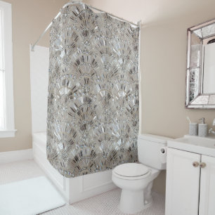 Crystals Shower Curtain