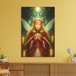 CS001_Charming Fairy - Christmas Edition #1 Canvas Print