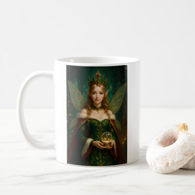 CS002_Charming Fairy - Christmas Edition #2 Coffee Mug (With Donut)
