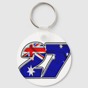 CS27flag Keychain