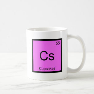 Cs - Cupcakes Chemistry Element Symbol Dessert Tee Coffee Mug