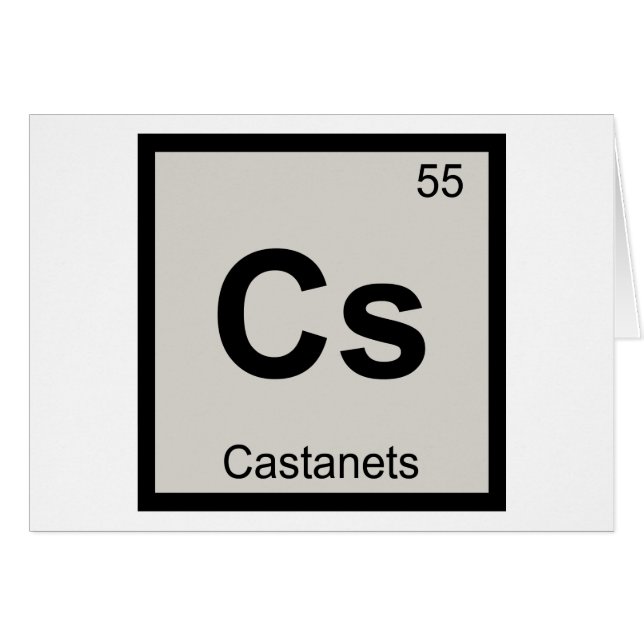Cs - Musique des Castagnettes Chimie Tableau Pério (Devant horizontal)