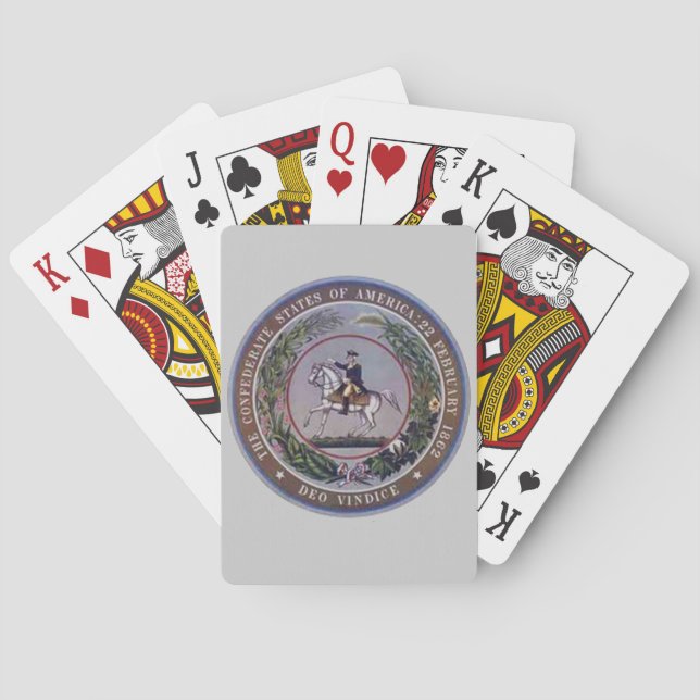CSA SEAL PLAYING CARDS (Back)