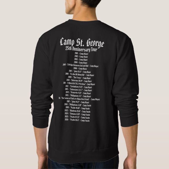 CSG Tour Crewneck Sweatshirt (Back)