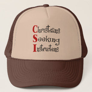 CSI Christian Acronymn Trucker Hat