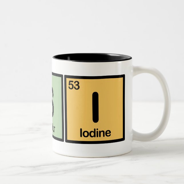CSI made of Elements Two-Tone Coffee Mug (Right)