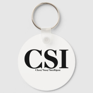 CSI T-shirts and Gifts. Keychain