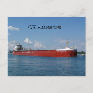 CSL Assiniboine post card