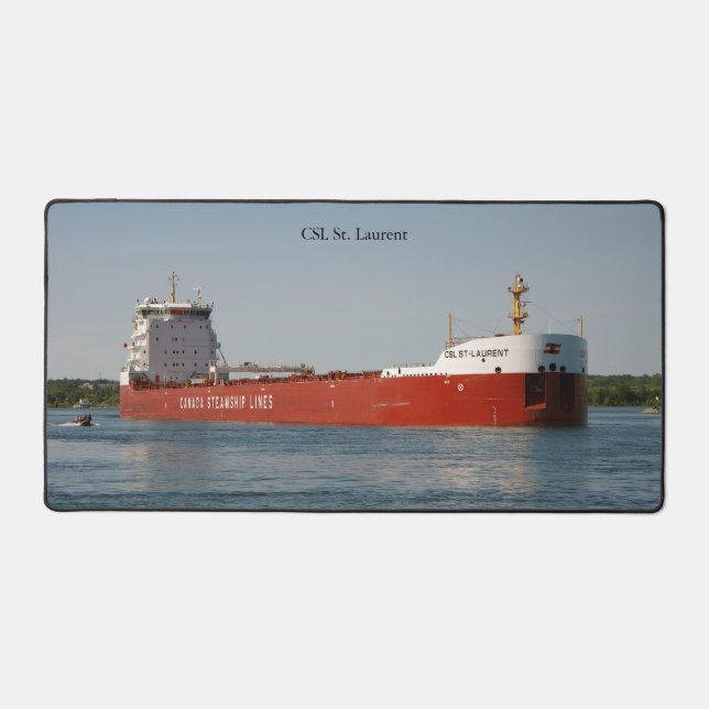 CSL St. Laurent desk mat (Front)
