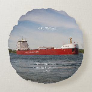 CSL Welland round pillow