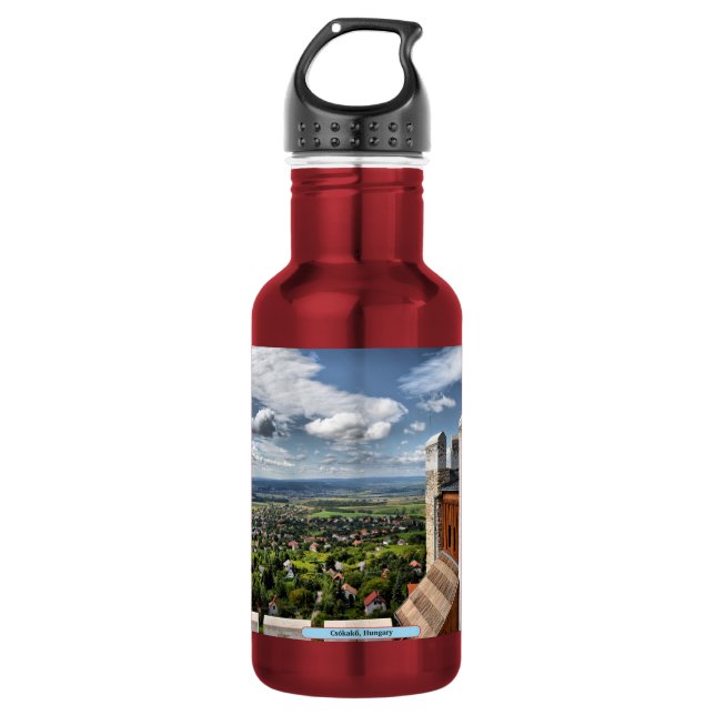 Csókakő, Hungary 532 Ml Water Bottle (Front)