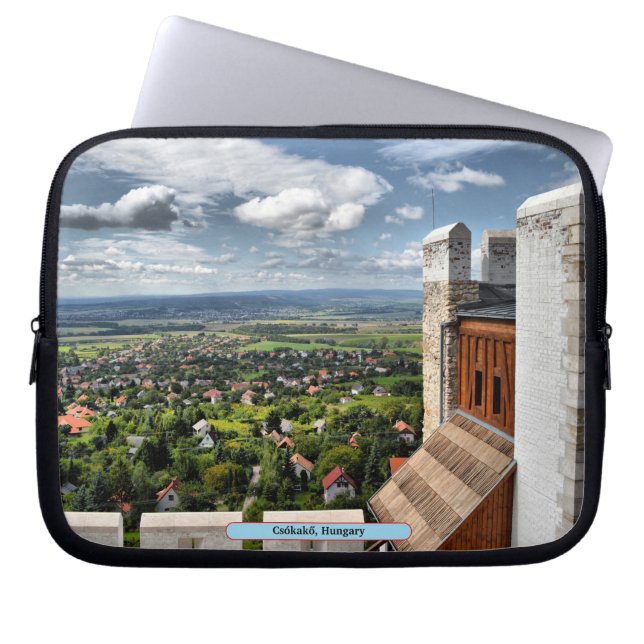 Csókakő, Hungary Laptop Sleeve (Front)