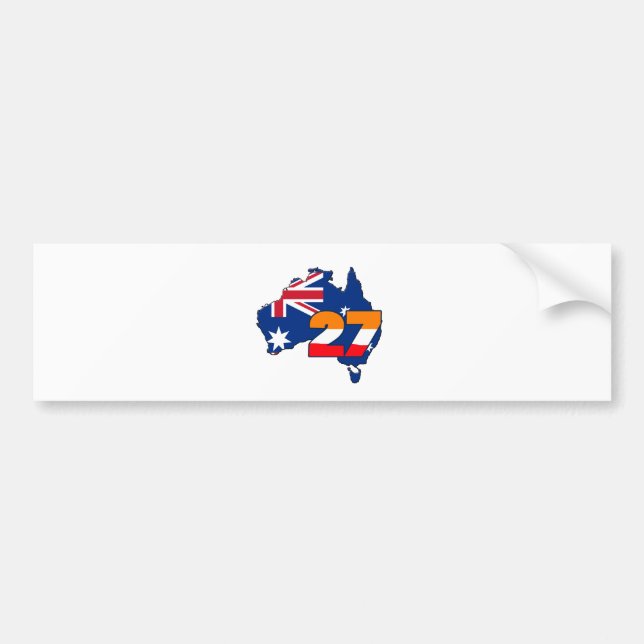 CSREP27austrailianew Bumper Sticker (Front)